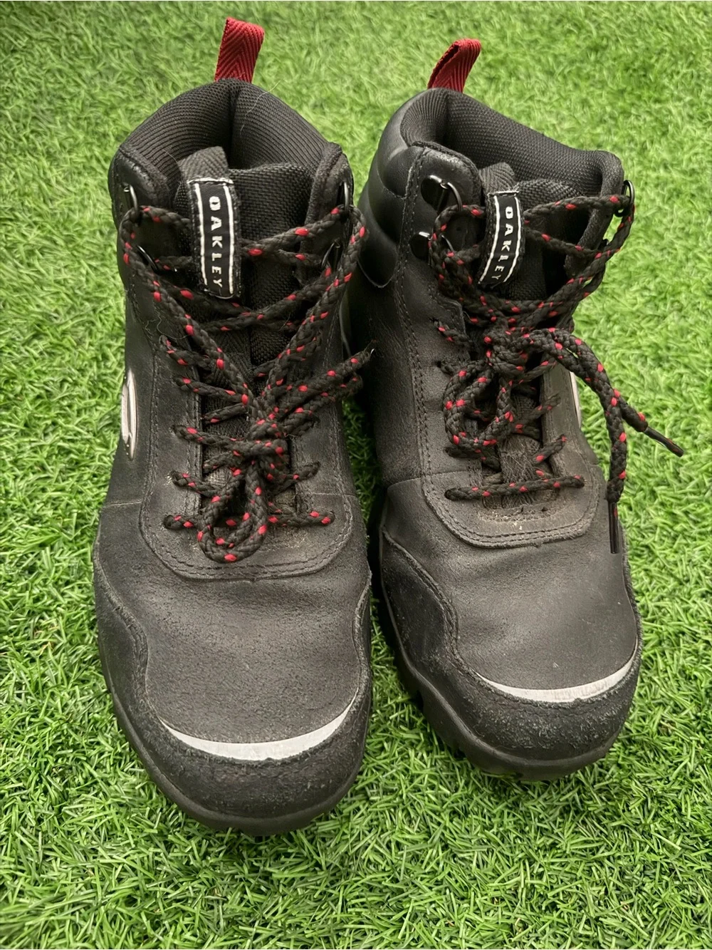 Men's Vintage Oakley Patrol Black Hiking Boots Size 7 Mens or 8.5 Womens